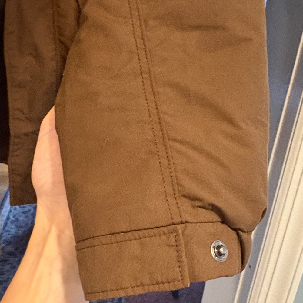 Patagonia Men's Tan Isthmus Puffer Size Medium Brown - Picture 4 of 12